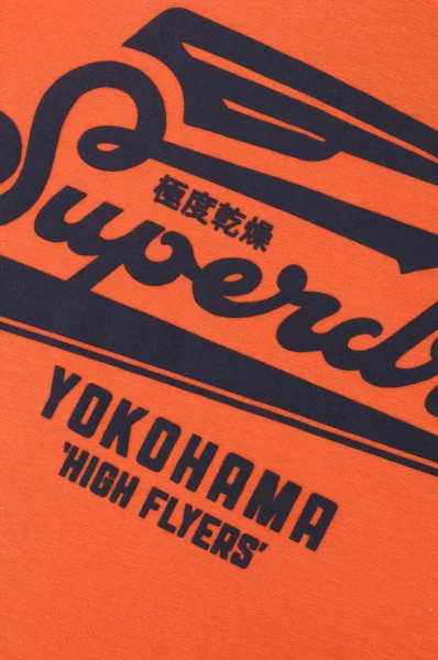 Tričko Retro high flyers  Superdry oranžový