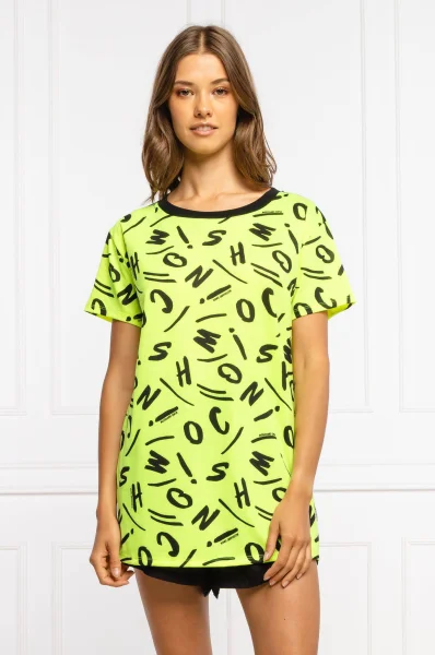 Tričko | Regular Fit Moschino limetkově zelený