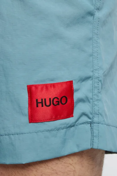 Koupací šortky DOMINICA | Regular Fit Hugo Bodywear 	tyrkysová