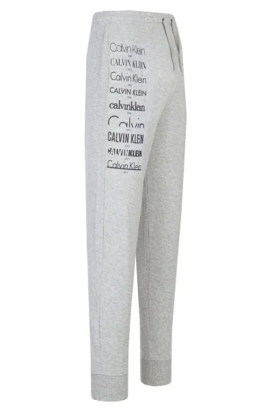 Kalhoty k pyžamu Calvin Klein Underwear popelavě šedý