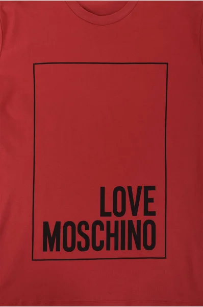 TRIČKO Love Moschino vínový 