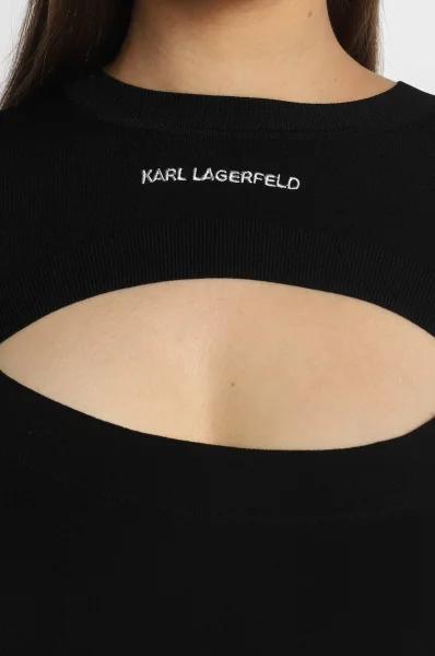 Bluzka | Regular Fit Karl Lagerfeld černá