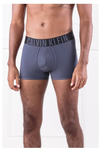 Boxerky Intense Power Calvin Klein Underwear grafitově šedá