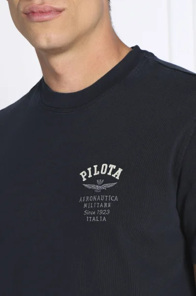 T-shirt | Comfort fit Aeronautica Militare tmavě modrá
