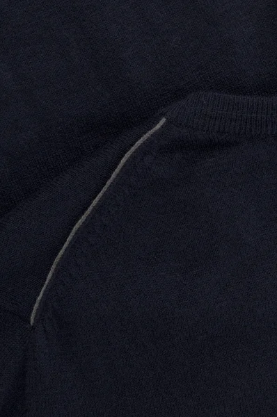 Vlněný svetr Damavand Napapijri tmavě modrá