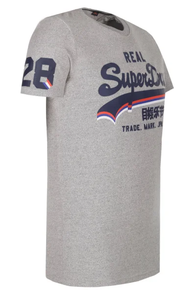 Tričko Vintage Logo Superdry popelavě šedý