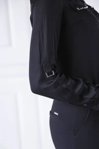 Košile REGINA | Regular Fit GUESS černá