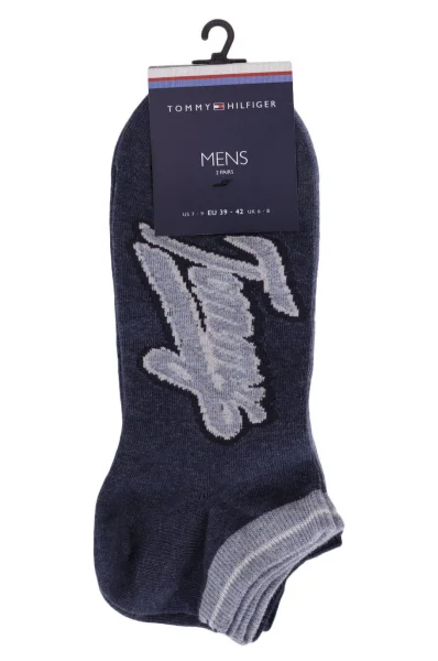 Ponožky 2-pack Tommy Hilfiger popelavě šedý