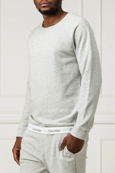 Mikina | Regular Fit Calvin Klein Underwear popelavě šedý