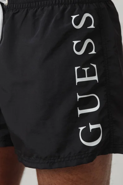 Koupací šortky | Regular Fit Guess černá