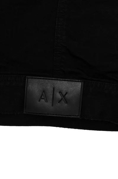 Kurtka jeansowa Armani Exchange černá