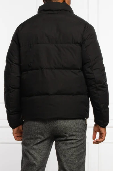 Péřová bunda | Regular Fit Emporio Armani černá
