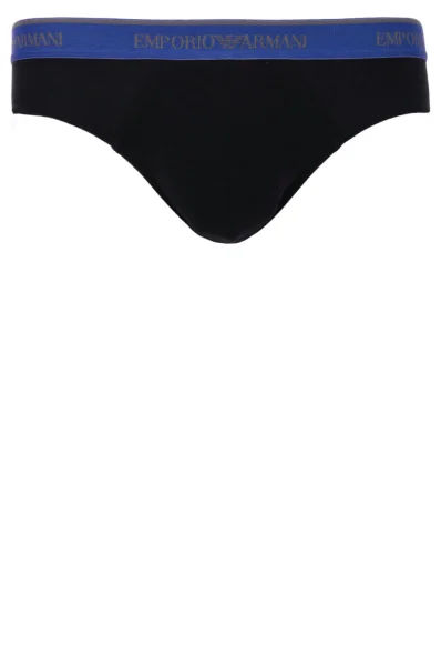 SLIPY 3-PACK Emporio Armani černá