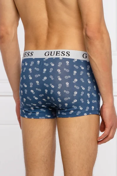 Boxerky 3-pack Guess Underwear tmavě modrá