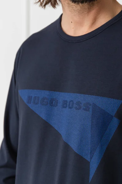 Tričko s dlouhým rukávem Togn 1 | Regular Fit BOSS GREEN tmavě modrá