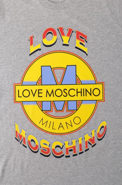 TRIČKO Love Moschino popelavě šedý