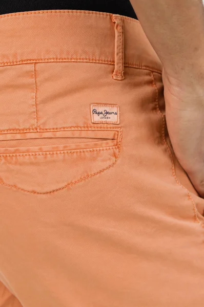 Šortky BLACKBURN SHORT BRIGHT | Regular Fit Pepe Jeans London oranžový