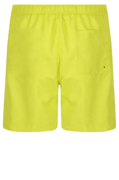 Koupací šortky MEDIUM DRAWSTRING | Regular Fit Calvin Klein Swimwear limetkově zelený