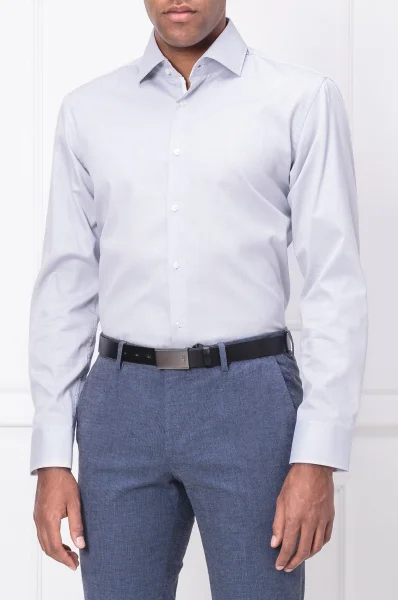 Košile Veraldi | Regular Fit | easy iron HUGO šedý