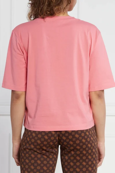 Tričko BEULAH BOXY | Regular Fit GUESS ACTIVE růžová