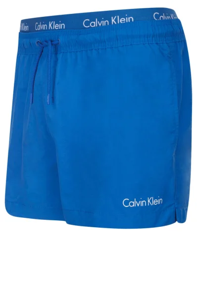 Koupací šortky DOUBLE WB | Regular Fit Calvin Klein Swimwear modrá