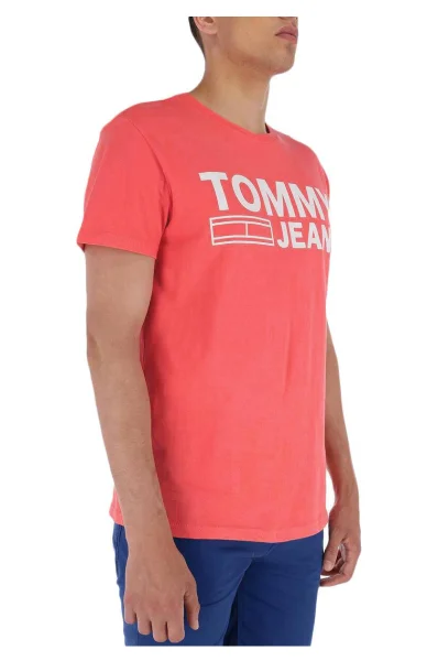 Tričko TJM ESSENTIAL | Regular Fit Tommy Jeans oranžový