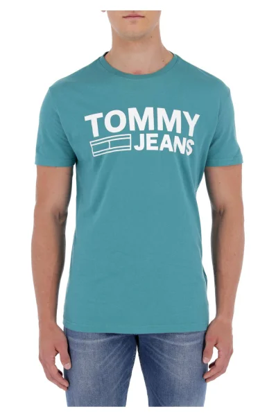 Tričko TJM ESSENTIAL | Regular Fit Tommy Jeans zelený