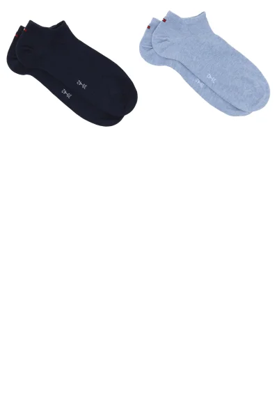 Ponožky/kotníkové ponožky 2-pack Tommy Hilfiger tmavě modrá
