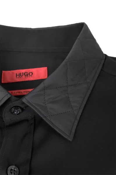 Košile Elisha HUGO černá