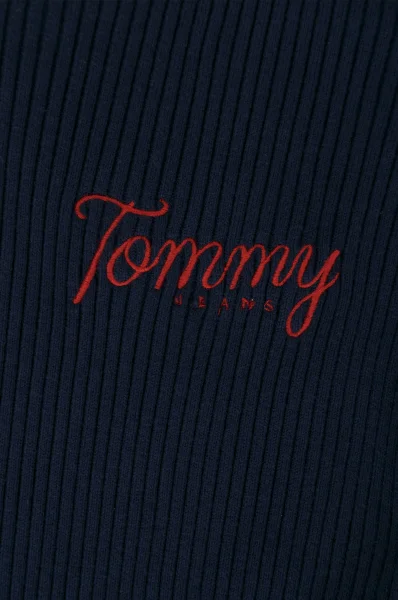 Šaty Tommy Jeans tmavě modrá