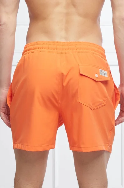 Koupací šortky | Slim Fit POLO RALPH LAUREN oranžový
