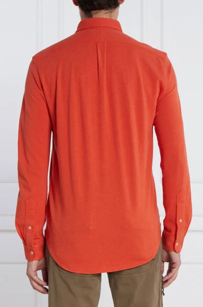 Košile | Regular Fit | pique POLO RALPH LAUREN oranžový