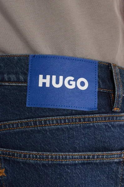 Džínové šortky ASH/S | Slim Fit Hugo Blue tmavě modrá