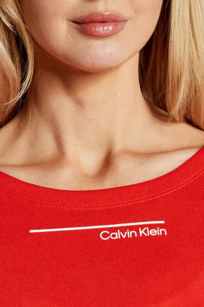 Top BOX FIT | Regular Fit Calvin Klein Swimwear červený