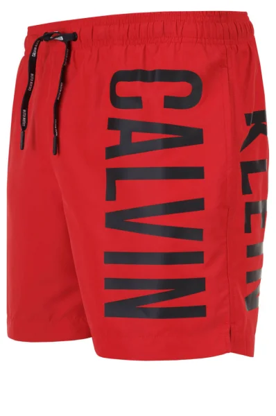 Koupací šortky Intense Power | Regular Fit Calvin Klein Swimwear červený