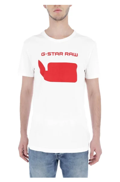 Tričko 07 r t s/s | Regular Fit G- Star Raw bílá