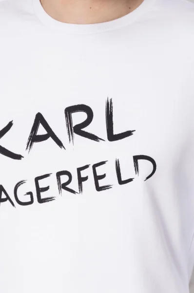 Mikina | Regular Fit Karl Lagerfeld bílá