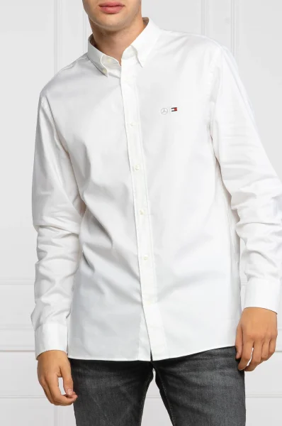 Košile Tommy Hilfiger x mercedes-benz | Regular Fit | oxford Tommy Tailored bílá