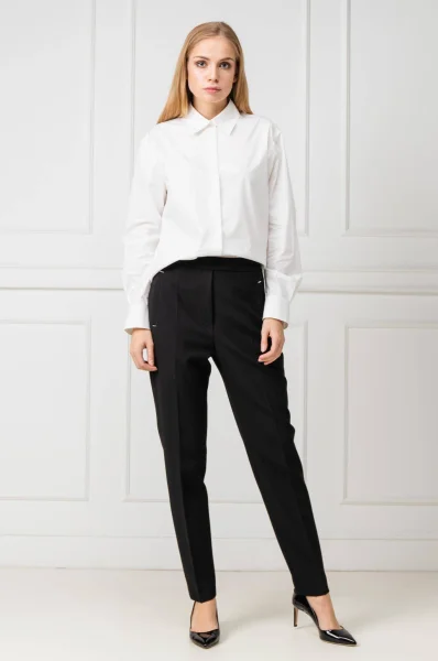 Košile Basha | Oversize fit BOSS BLACK bílá