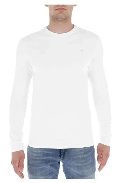 Tričko s dlouhým rukávem | super slim fit GUESS bílá