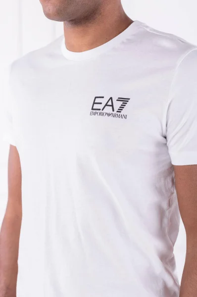 T-shirt | Regular Fit EA7 bílá