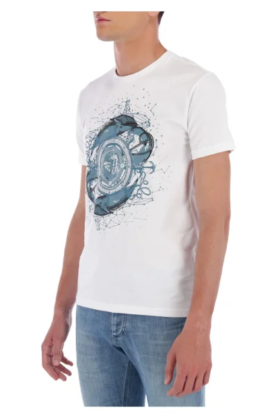T-shirt | Regular Fit Trussardi bílá