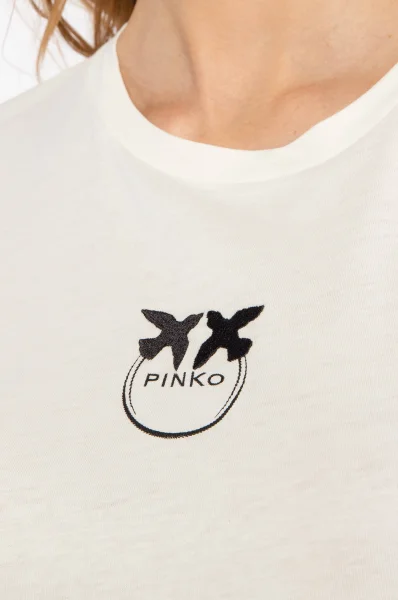 Tričko BUSSOLOTTO | Regular Fit Pinko bílá