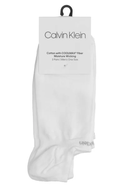 Ponožky 3-pack OWEN Calvin Klein bílá