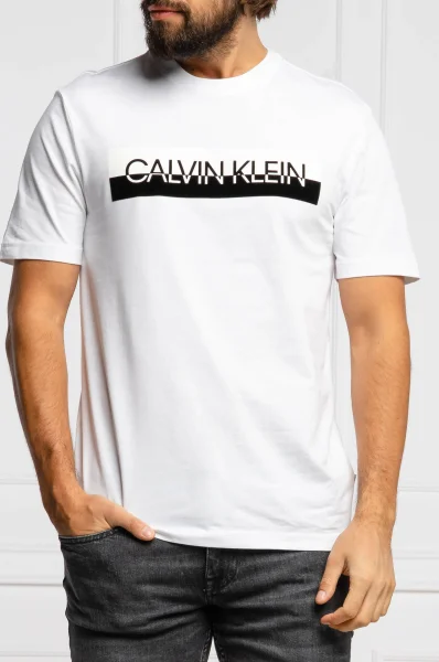 Tričko | Regular Fit Calvin Klein bílá