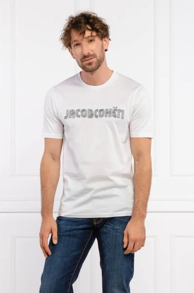 Tričko | Regular Fit Jacob Cohen bílá