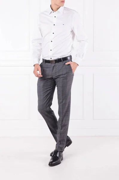 Košile Twill classic | Regular Fit Tommy Tailored bílá