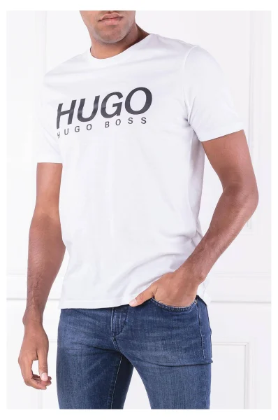 Tričko Dolive-U2 | Regular Fit HUGO bílá