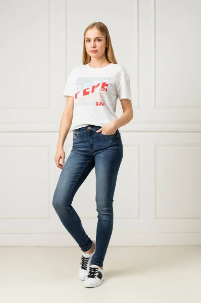 Tričko CAMEO | Regular Fit Pepe Jeans London bílá