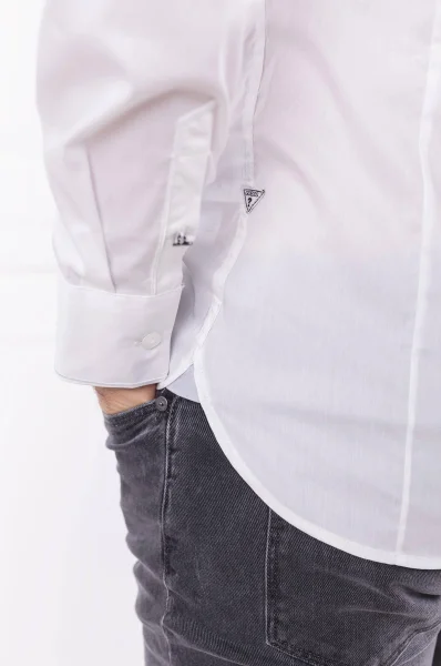 Košile | Extra slim fit GUESS bílá